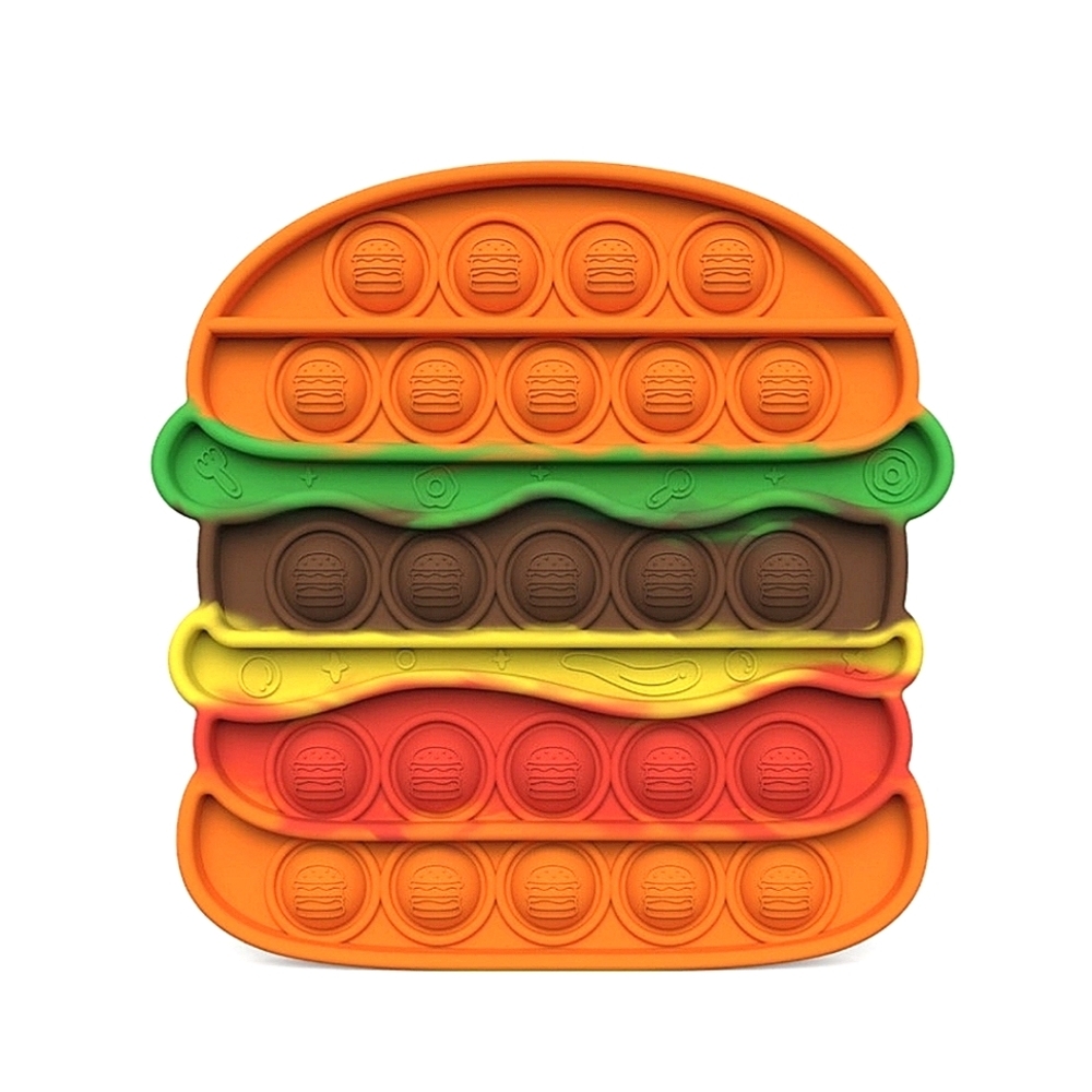 Burger Pop It Toy